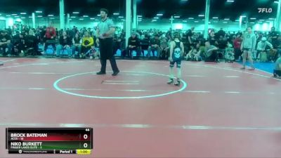 44 lbs Round 3 (10 Team) - Niko Burkett, Finger Lakes Elite vs Brock Bateman, ACES