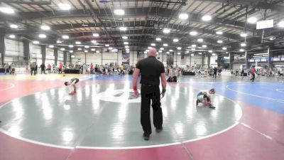 70 lbs Round Of 16 - Bronx Allison, Midwest Monsters vs Dominic Schuman, Mat Assassins Black