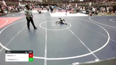 98 lbs Quarterfinal - Isaiah Martin, Pikes Peak Warriors vs Jayden Hubbard, Widefield WC