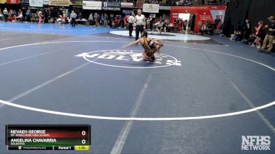 114G Quarterfinal - Angelina Chavarria, Soldotna vs Nevaeh George, Mt. Edgecumbe High School