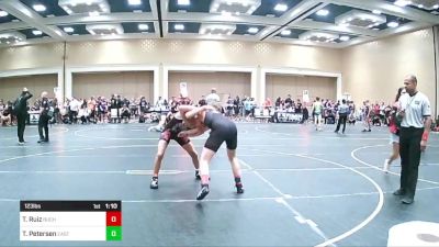 123 lbs Round Of 32 - Troy Ruiz, Buchanan vs Ty Petersen, East Idaho Elite