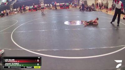 35 lbs Finals (8 Team) - Jason Suarez, Storm Wrestling Center vs Leo Blair, The Untouchables