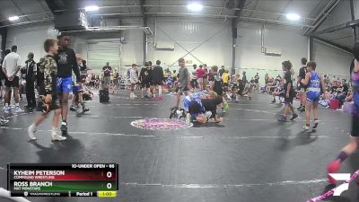 66 lbs Round 2 - Kyheim Peterson, Compound Wrestling vs Ross Branch, Mat Monstars