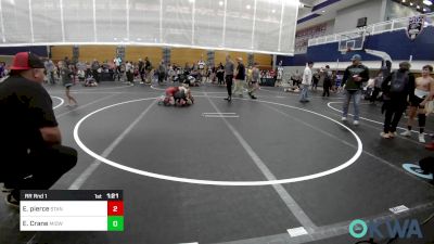 105 lbs Rr Rnd 1 - Easton Pierce, Standfast vs Elijah Crane, Midwest City Bombers Youth Wrestling Club