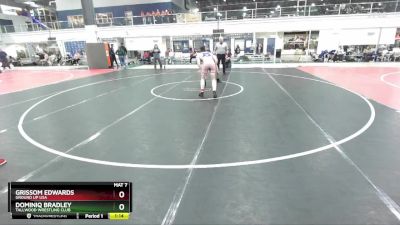 153 lbs Round 4 - Dominiq Bradley, Tallwood Wrestling Club vs Grissom Edwards, Ground Up USA