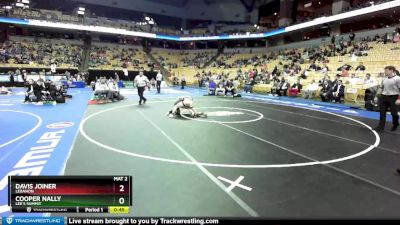 126 Class 4 lbs Cons. Round 3 - Davis Joiner, Lebanon vs Cooper Nally, Lee`s Summit