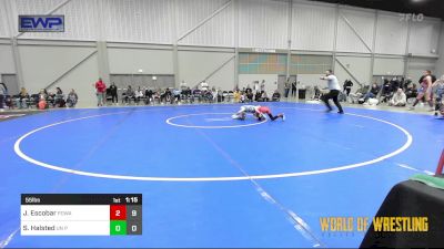 55 lbs Quarterfinal - Julianna Escobar, POWA vs Savannah Halsted, Untouchables Girls Pink