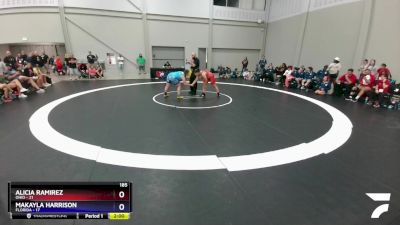 185 lbs Round 3 (6 Team) - Alicia Ramirez, Ohio vs Makayla Harrison, Florida