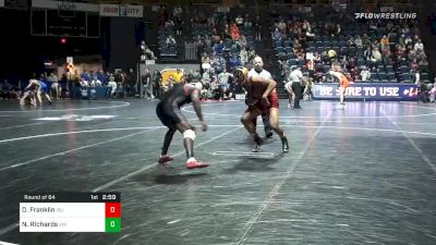 174 lbs Prelims - DeMichael Franklin, Iowa State vs Neal Richards, Virginia Military Institute