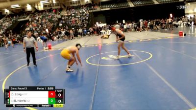 165 lbs Cons. Round 3 - Brandon Harris, Briar Cliff (Iowa) vs Daniel Long, Adams State