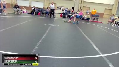 72 lbs Round 1 (8 Team) - Elijah Erskine, Soddy Daisy WA vs Henry Smith, Elevate Wrestling