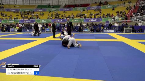 EDSON FERREIRA DA SILVA vs MARCEL AUGUSTO CAPPOIA 2024 Brasileiro Jiu-Jitsu IBJJF