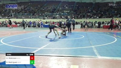 101 lbs Consi Of 16 #2 - Huston Robinson, Westmoore Wresting vs Rush Rodriguez, Westmoore Wresting