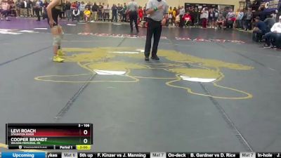 3 - 106 lbs Quarterfinal - Levi Roach, Staunton River vs Cooper Brandt, Wilson Memorial HS