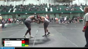 285 lbs Cons. Round 3 - Chris Berry, Iowa Western vs Terrese Aaron, Northern Illinois University