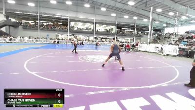 6-150 lbs Semifinal - Chase Van Hoven, Brooke Point vs Colin Jackson, Thomas Edison