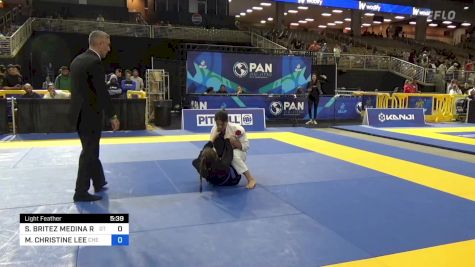 SOPHIA BRITEZ MEDINA RAMOS vs MCKENZIE CHRISTINE LEE 2024 Pan Jiu Jitsu IBJJF Championship