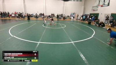 85 lbs Cons. Round 4 - Hayden Bohannon, Windy City Wrestlers vs Ethan Lee, High Plains Thunder Wrestling Club