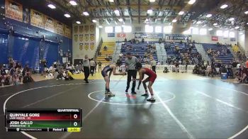 138 lbs Quarterfinals (8 Team) - Josh Gallo, Springstead vs Quinyale Gore, Lake Gibson