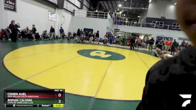 211 Max Round 2 - Roman Calvani, Cavalier Wrestling Club vs Cohen Auel, King William Youth Wrestling