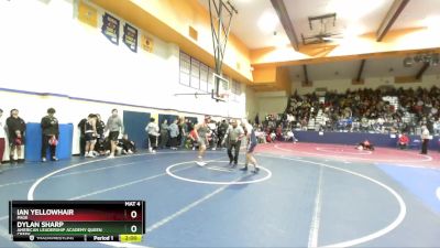 190 lbs Semifinal - Dylan Sharp, American Leadership Academy Queen Creek vs Ian Yellowhair, Page