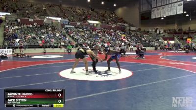 6A 150 lbs Cons. Round 1 - Javonte Harris, North Little Rock vs Jack Sitton, Bentonville