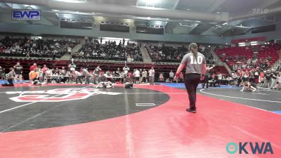 67 lbs Consi Of 8 #2 - Ryu Josserand, Owasso Takedown Club vs Skyler Stanchek, Owasso Takedown Club