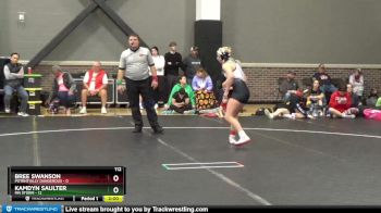112 lbs Round 5 (6 Team) - Bree Swanson, Potentially Dangerous vs Kamdyn Saulter, MN Storm