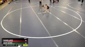 74 lbs Cons. Round 5 - Tucker Lueck, Princeton Wrestling vs Simon Scheel, Pinnacle Wrestling Club