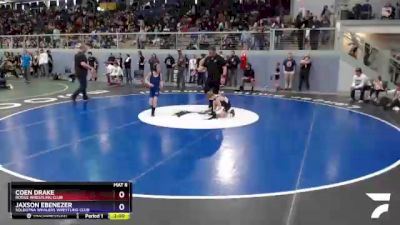 63 lbs Round 3 - Jaxson Ebenezer, Soldotna Whalers Wrestling Club vs Coen Drake, Rogue Wrestling Club