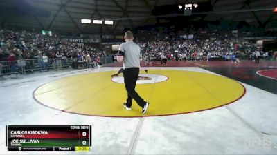 4A 144 lbs Cons. Semi - Carlos Kisokwa, Kamiakin vs Joe Sullivan, Tahoma