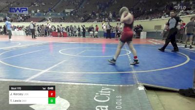 92 lbs Consi Of 32 #2 - Joseph Kersey, Lions Wrestling Academy vs Tripp Lewis, Davis