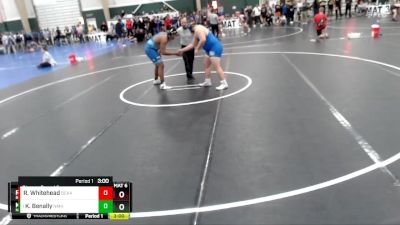 285 lbs Champ. Round 2 - Kioni Benally, New Mexico Highlands vs Rocky Whitehead, Bethany (Kan.)