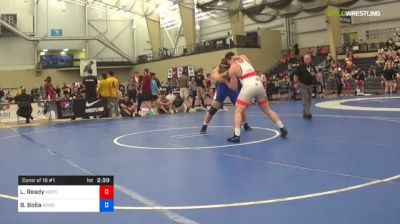 125 kg Consi Of 16 #1 - Luke Ready, Michigan Regional Training Center vs Billy Bolia, Golden Pride Wrestling Club