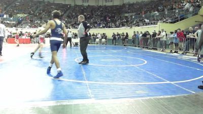 123 lbs Round Of 64 - Logan Smith, Westmoore vs Laike Barnhart, Bartlesville Junior High