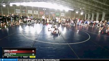 71 lbs Champ Round 1 (16 Team) - Jayce Potter, Green River vs Uriah Lambert, Bear Cave