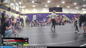 50 lbs Round 4 (6 Team) - Cole Blackwell, Team Bear vs Preston Ridgeway, Cane Bay Cobras