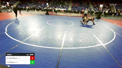 190 lbs Round Of 64 - Zachary Iaciofano, LaSalle Academy vs Gino Sicari, Beverly