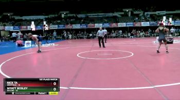 138 lbs Finals (8 Team) - Wyatt Bosley, Skyline vs Nick Ta, Westfield