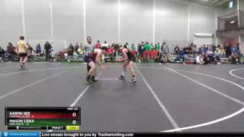 152 lbs Round 2 (8 Team) - Mason Liska, Iowa White vs Aaron See, Montana Silver