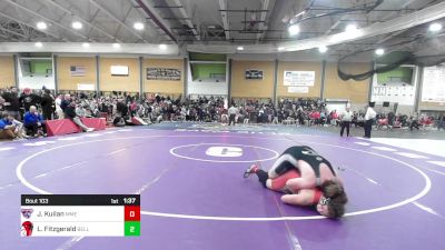 285 lbs Round Of 32 - Jayden Kuilan, Manchester Memorial vs Landry Fitzgerald, Bellingham