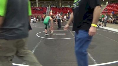 175 lbs Cons. Round 2 - Traxler Kirkhart, Mulvane Wrestling Club vs Jesse (jd) Romero, TEAM GRINDHOUSE