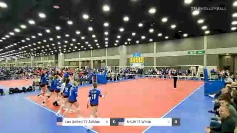 Lex United 77 Adidas vs NKJV 17 White - 2022 JVA World Challenge presented by Nike - Expo Only