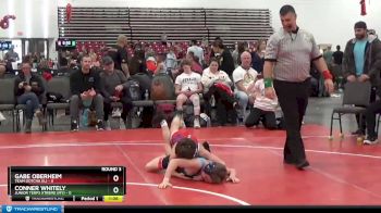 90 lbs Round 3 (8 Team) - Conner Whitely, Junior Terps Xtreme (MY) vs Gabe Oberheim, Team Gotcha (IL)