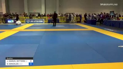 JOSEPH SAMUEL BETTERMAN vs DANIEL GONZALES 2021 American National IBJJF Jiu-Jitsu Championship