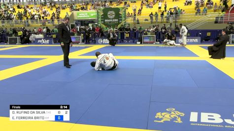 DOUGLAS RUFINO DA SILVA vs ELIELSON FERREIRA BRITO 2024 Brasileiro Jiu-Jitsu IBJJF