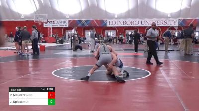 141 lbs Consolation - Preston Maucere, WyoSemPrep vs Jacob Spiess, Michigan State