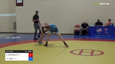 65 kg Con 16 #2 - Jake Tanenbaum, Stanford - California RTC vs Joey Lazor, Panther Wrestling Club RTC