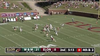 Replay: William & Mary vs Elon | Sep 25 @ 2 PM