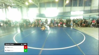 69 lbs Quarterfinal - Rocket Furr, Pounders WC vs Masten Felix, Oceanside WC